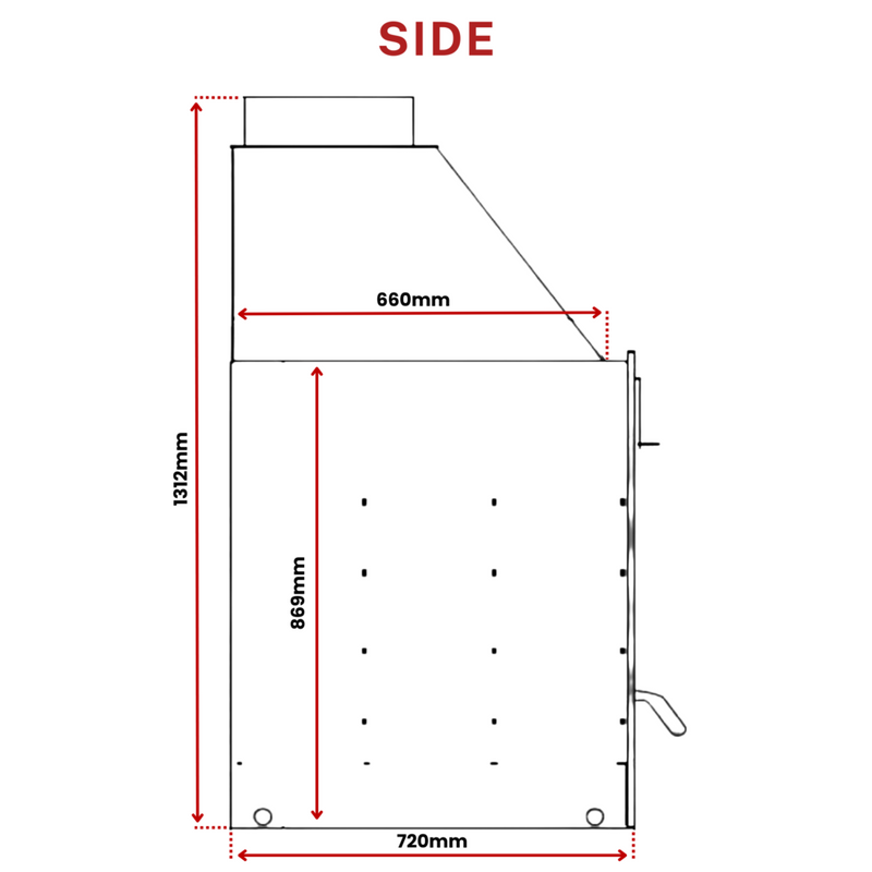 Load image into Gallery viewer, Artis BF 70 Wood-Fired BBQ Grill Fireplace